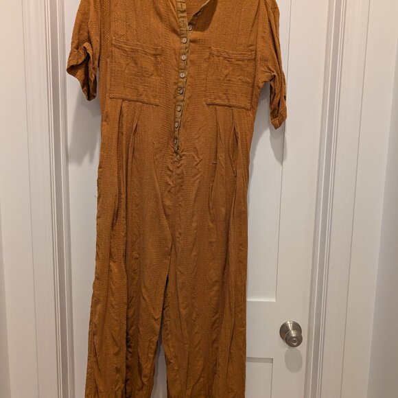 Current Obsession Jumpsuit Ginger Mustard - Picture 4 of 7